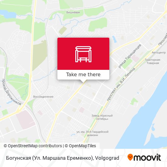 Богунская (Ул. Маршала Еременко) map