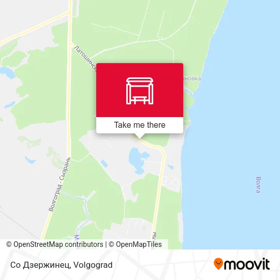 Со Дзержинец map