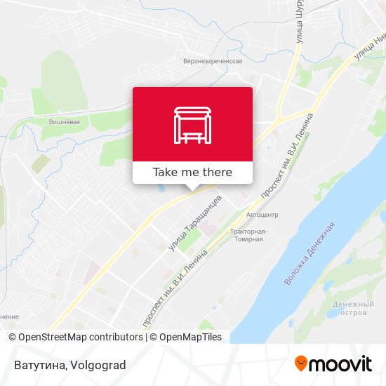 Ватутина map