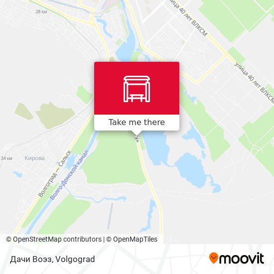 Дачи Воэз map