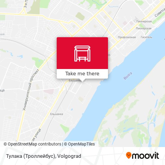 Тулака (Троллейбус) map