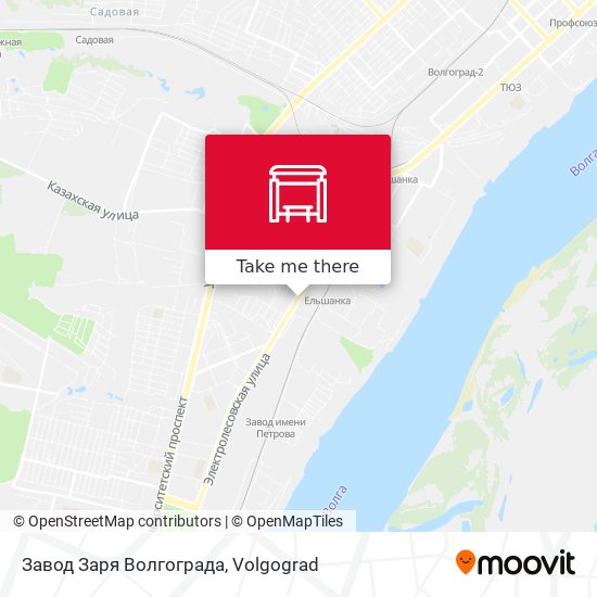 Завод Заря Волгограда map