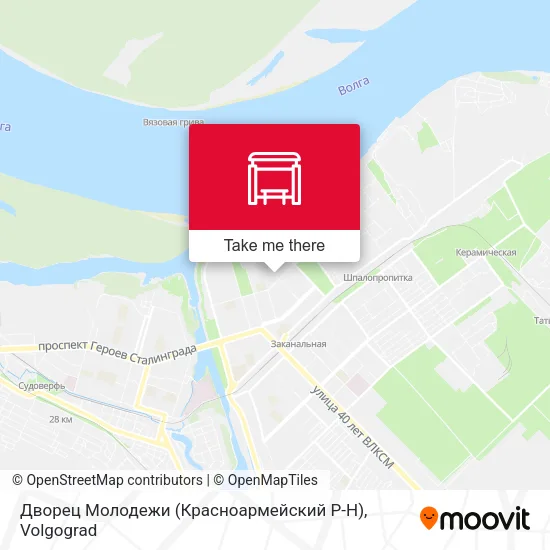 Дворец Молодежи (Красноармейский Р-Н) map