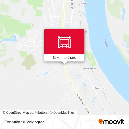 Тополёвая map