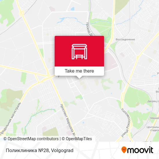 Поликлиника №28 map