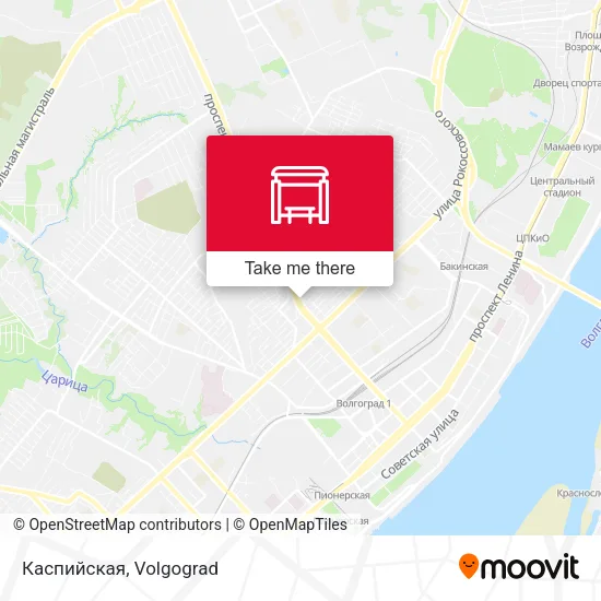 Каспийская map