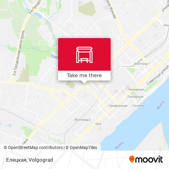 Елецкая map
