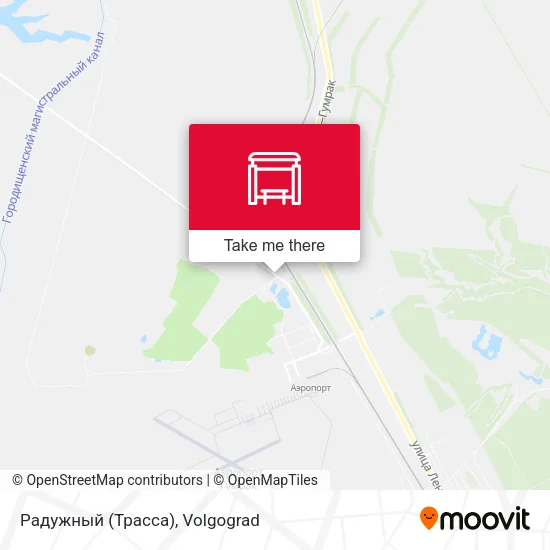 Радужный (Трасса) map