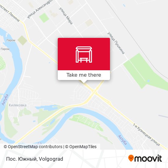 Пос. Южный map