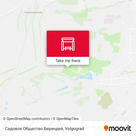 Садовое Общество Берендей map
