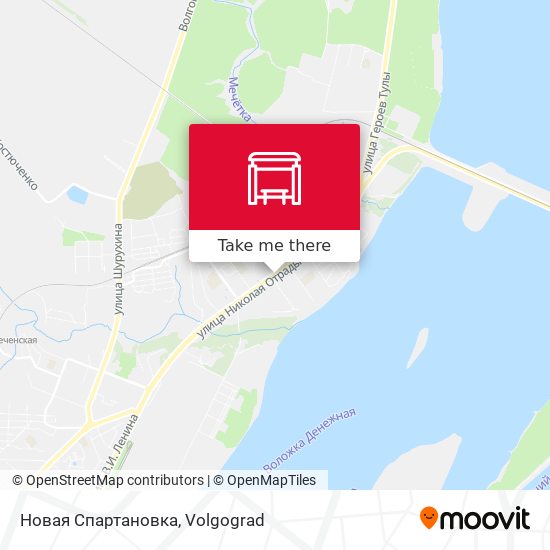 Новая Спартановка map