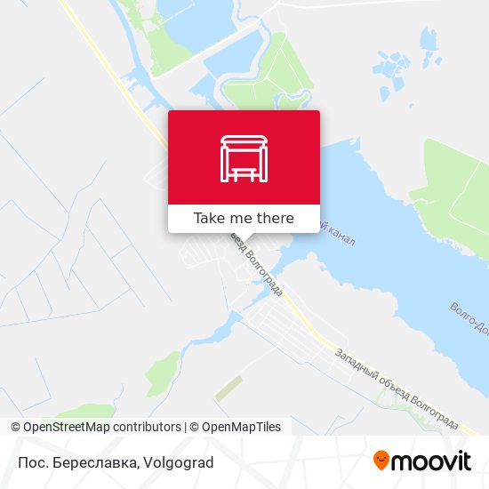 Пос. Береславка map