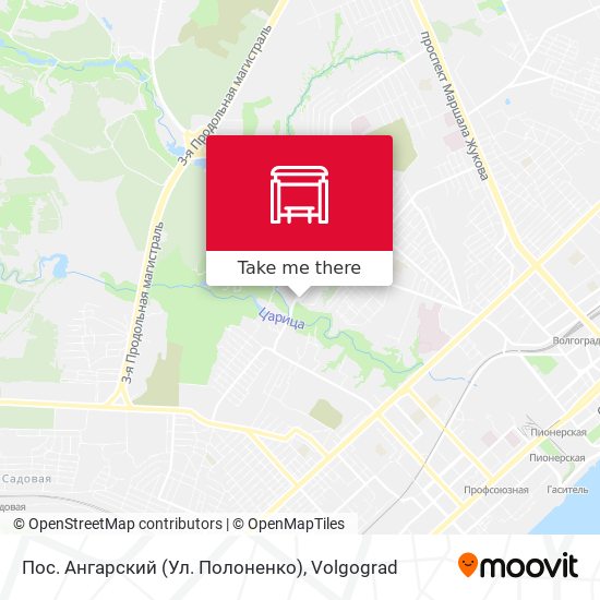Пос. Ангарский (Ул. Полоненко) map