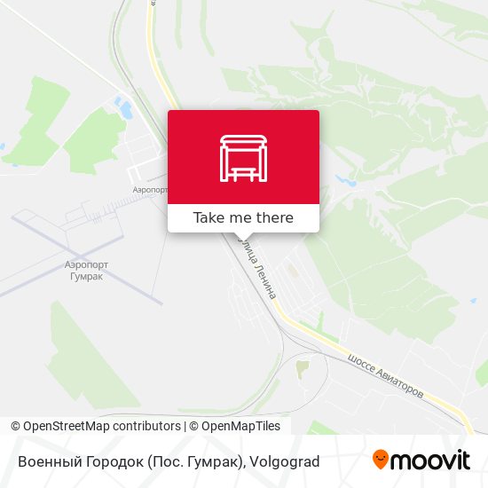 Военный Городок (Пос. Гумрак) map