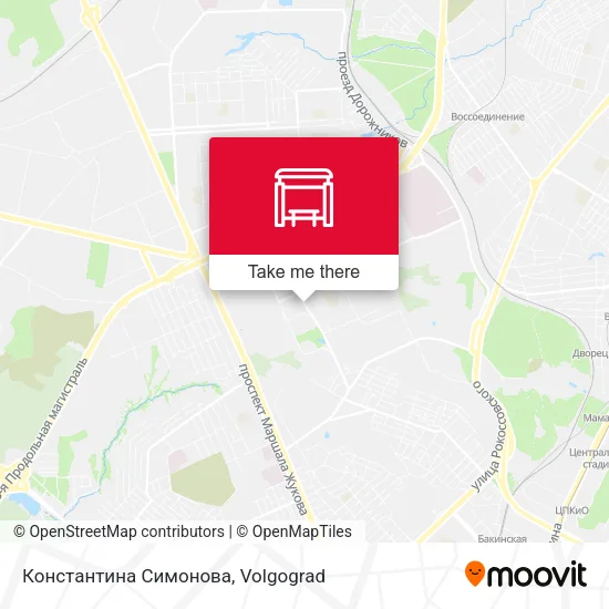 Константина Симонова map