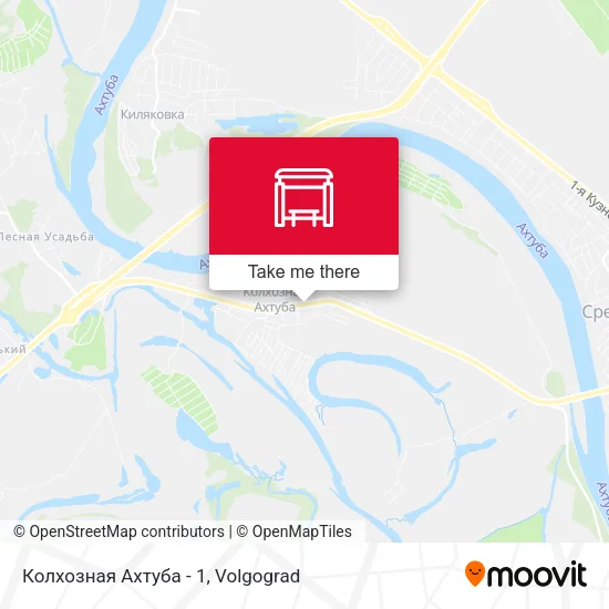 Колхозная Ахтуба - 1 map