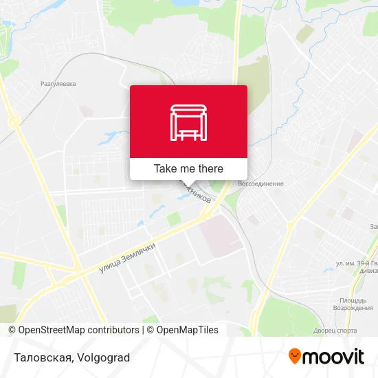 Таловская map
