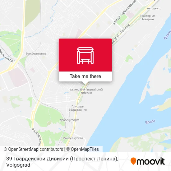39 Гвардейской Дивизии (Проспект Ленина) map