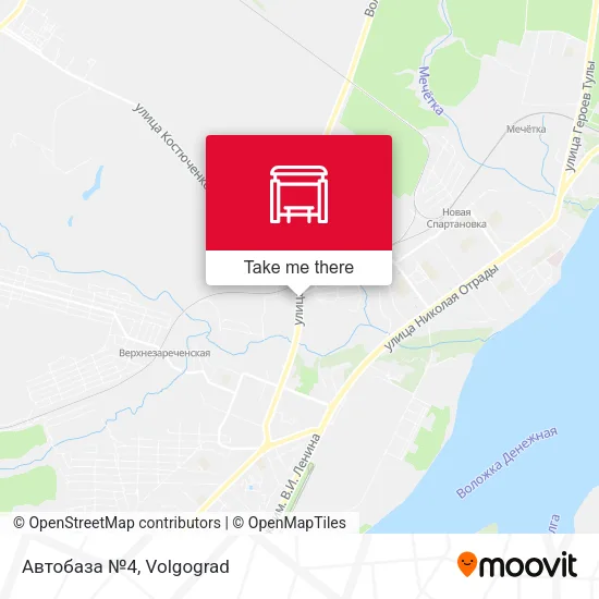 Автобаза №4 map