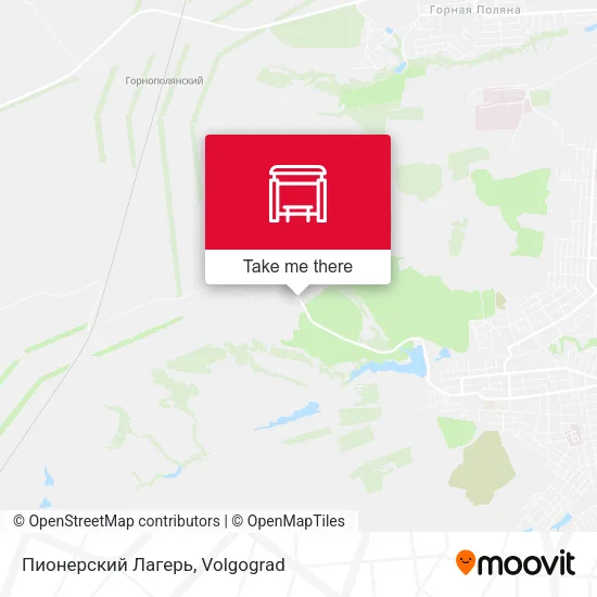 Пионерский Лагерь map