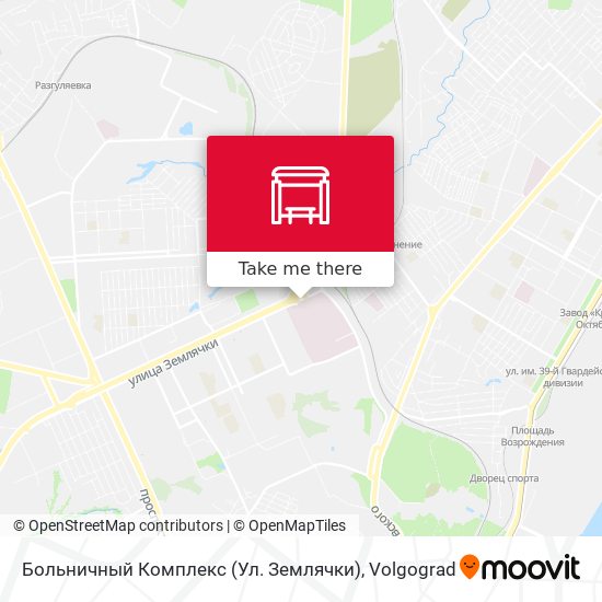 Больничный Комплекс (Ул. Землячки) map