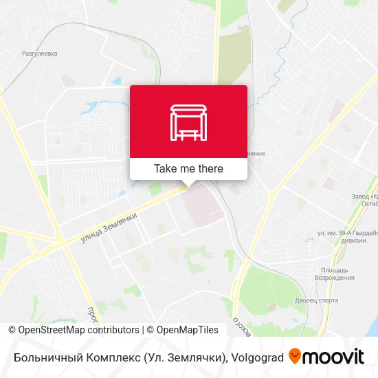 Больничный Комплекс (Ул. Землячки) map