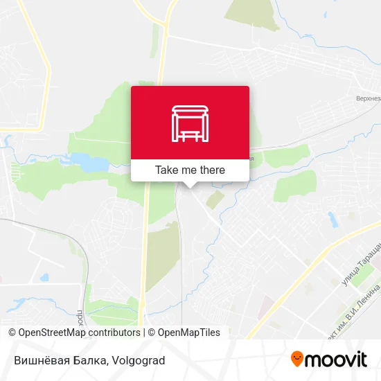 Вишнёвая Балка map
