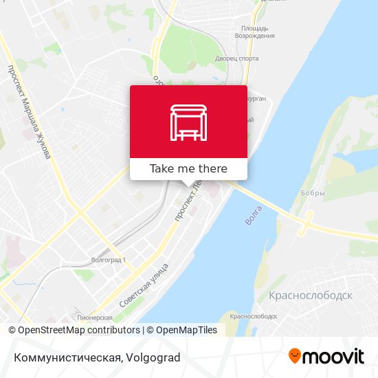 Коммунистическая map