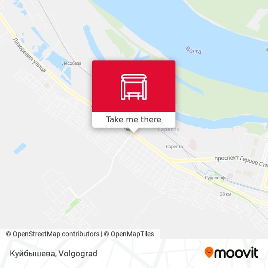 Куйбышева map