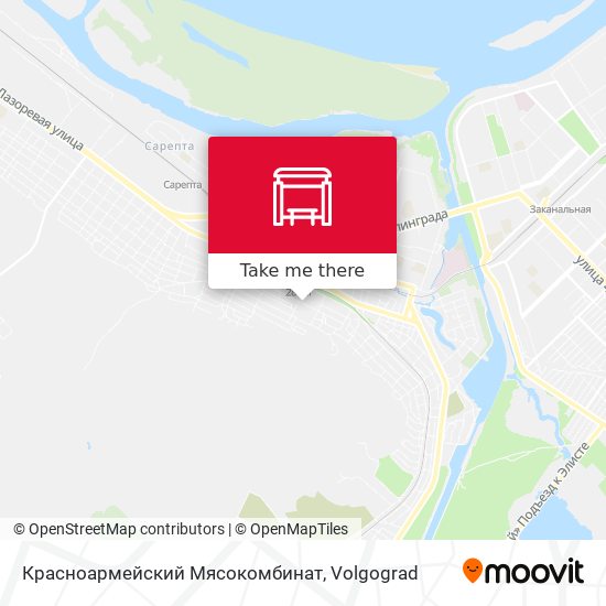 Красноармейский Мясокомбинат map