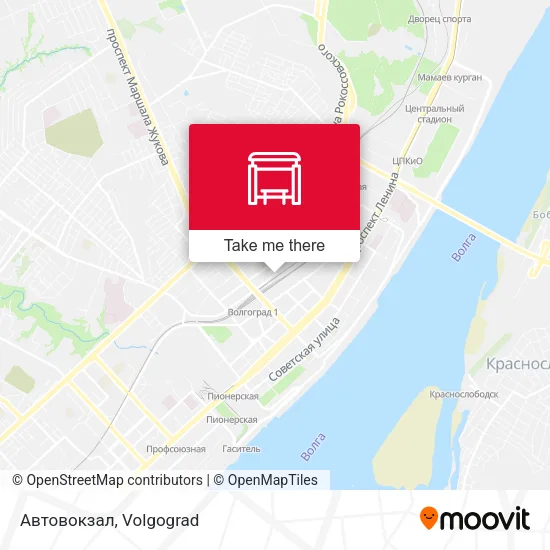 Автовокзал map