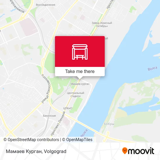 Мамаев Курган map