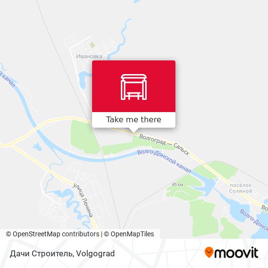 Дачи Строитель map