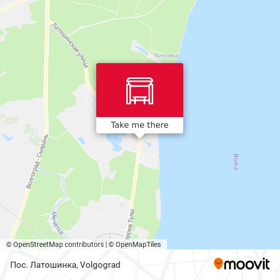 Пос. Латошинка map