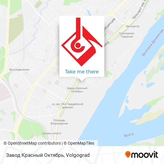 Завод Красный Октябрь map