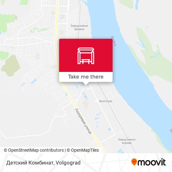 Детский Комбинат map