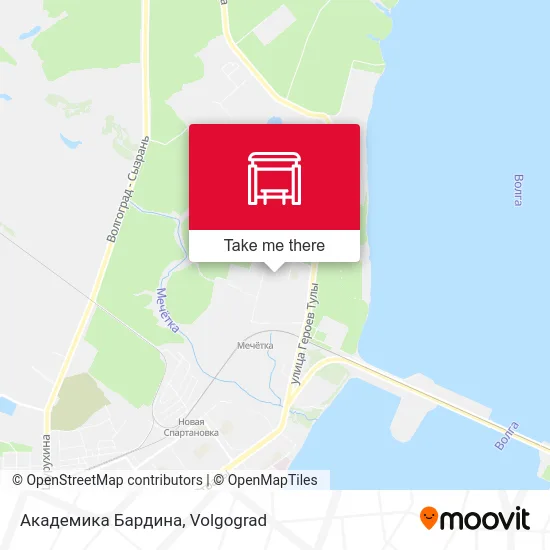 Академика Бардина map