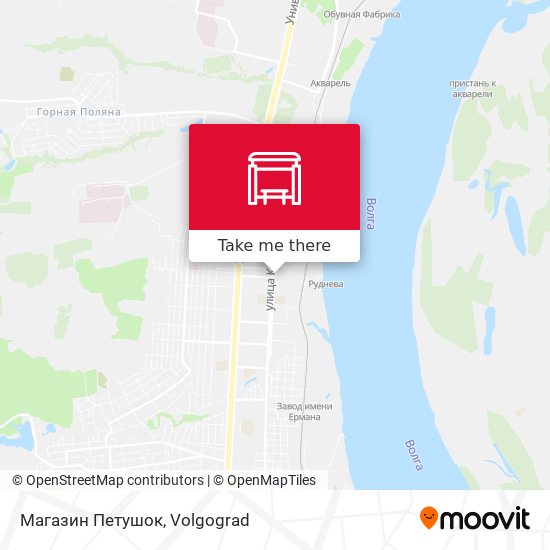 Магазин Петушок map