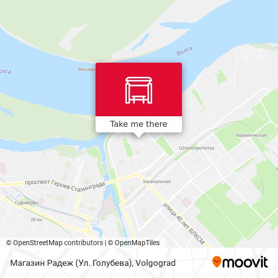 Магазин Радеж (Ул. Голубева) map