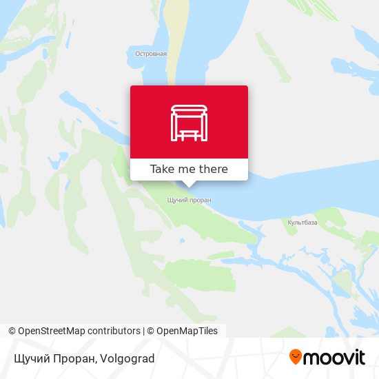 Щучий Проран map