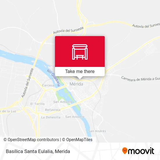 Basílica Santa Eulalia map