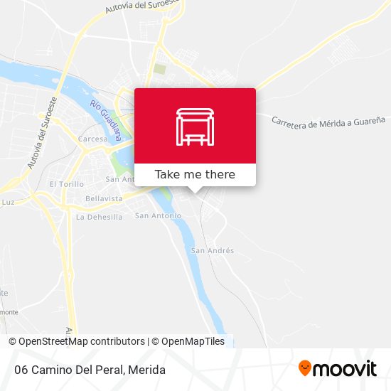 06 Camino Del Peral map