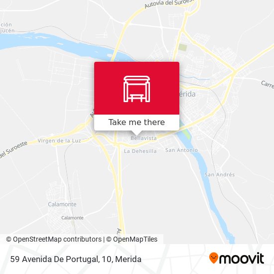 mapa 59 Avenida De Portugal, 10