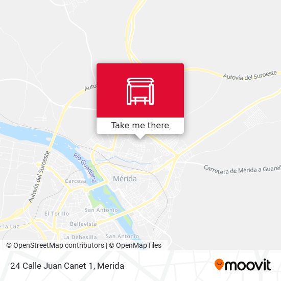 mapa 24 Calle Juan Canet 1