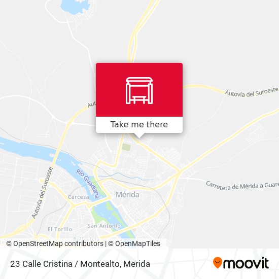 23 Calle Cristina / Montealto map