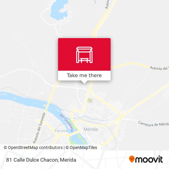 mapa 81 Calle Dulce Chacon