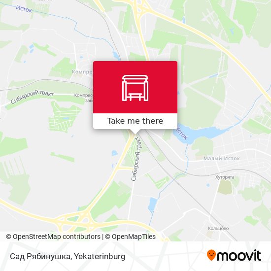 Сад Рябинушка map