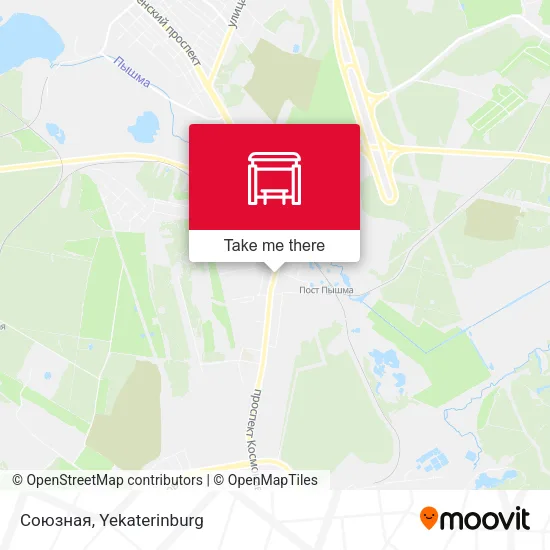 Союзная map