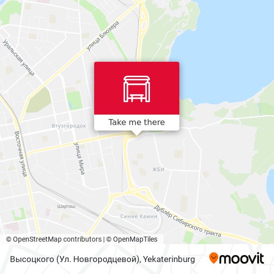 Высоцкого (Ул. Новгородцевой) map