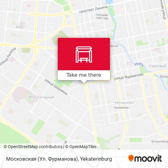 Московская (Ул. Фурманова) map